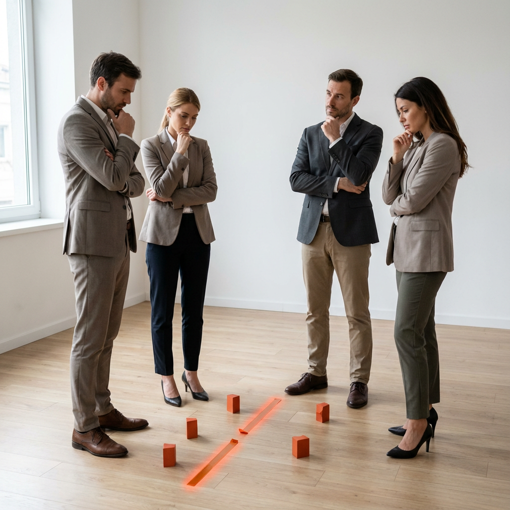 Unklarer Engpass im Auftragseingang eines B2B-Unternehmens